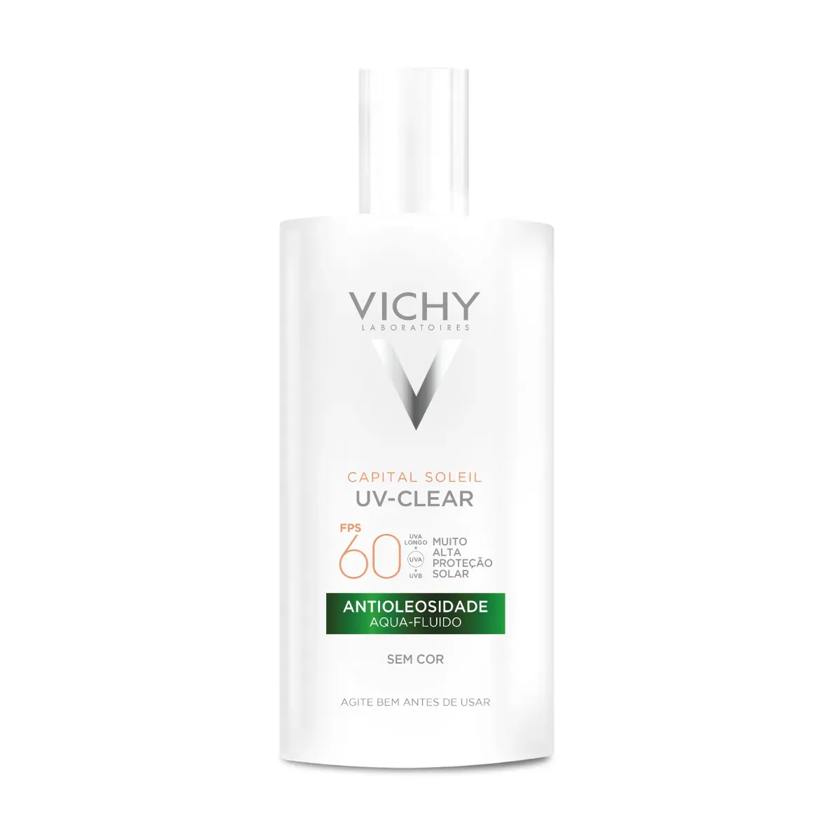 Protetor Solar Facial Vichy Capital Soleil UV-Clear Sem Cor FPS 60 40g